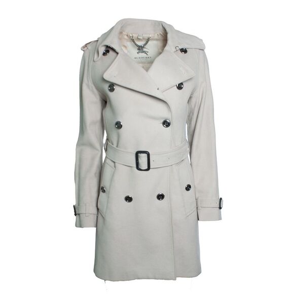Burberry Jackets & Blazers - Burberry, Beige trenchcoat in wool